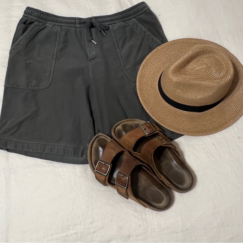 ATHLETA Green Farallon Bermuda Shorts